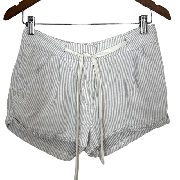 Aritzia Pants - Aritzia Wilfred Free Allegra Linen Tie Waist Shorts